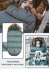 baby sleeping bag Baby stroller winter windproof thick bags for babies envelopes borns 211023