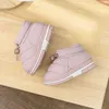Children Winter Boots Kids Outdoor Snow Shoes Boys Warm Plush Thicken Shoes Indoor Home Boot Fashion Girls Princess Shoes 211108