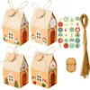 christmas house gift boxes