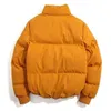女性暖かい固体綿ダウンコート冬のファッショントレンド厚みショートパフジャケットデザイナー卸売女性カジュアルパンパフジャケット
