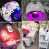 Portabla 7 färger LED -ljus fotonhudvård föryngring rynka akne borttagning ansikts spa skönhet pdt ansiktsmaskterapi