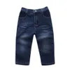 Summer children boys clothes sets 4 pieces short sleeve t-shirt + denim pants kids boy clothing set