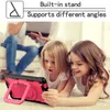 Robuste Coque Intégrale Antichoc Robot Hybride Enfants Sûr Robuste Avec Poignée Rotative 360 Poignée Support Bandoulière Pour Samsung Galaxy Tab A7 Lite 8.7 T220 T225