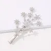 New Creative Barrette Gypsophila Hairpin Diamonds Style Simple Alloy Bangs Clip Accessori per lo styling dei capelli