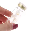 No Needle 24k Gold Protein Petide Essence Liquid Set Collagen med 5st Face Lift Tråd Återfuktande Åldrande ansiktsserum