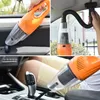 120W Car Vacuum Cleaner for car Portable Handheld Wet And Dry Dual Use 5 Meters Connector Cable with LED Light Multi Dust