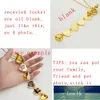 Vintage 8 Photo Double-couche Médaillon Magique Expansion Photos Cadres Mémorable Pendentif Collier Ailes D'ange Coeur Pendentif Collier Usine prix conception experte