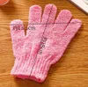 Moisturizing Spa Skin Glove Shower Scrub Gloves Body Massage Sponge Wash Skin Moisturizing Gloves 1pc price DHT23