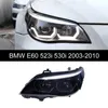 Araba Dinamik Dönüş Sinyal Başkanı Işık Meclisi BMW 5 Serisi E60 DRL Yüksek Işın Far Oto Aksesuarları Lambası 2003-2010
