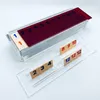 Lucite Board Game Set voor alle leeftijd persoon Thanksgiving Day Gift Brain Booster Game Custom Acryl Rummy Q Set292G