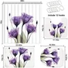 Душевые занавески tulip лотос цветы