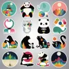 100 stks-pack Leuke Gemengde Dieren Vinyl Sticker Waterdichte Stickers Lot voor Waterfles Laptop Planner Scrapbook Muur Skateboard Journal Organizer Kindertieners Decals