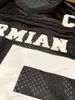 미국에서 우주선 # 45 퍼플 리안 축구 유니폼 영화 금요일 밤 조명 스티치 블랙 화이트 S-3XL 고품질
