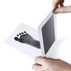 Bezpieczne Nietoksyczne ślady Baby Footprints Handprint Craft Tools No Touch Skóra Inkless Pads Klatki atramentowe Zestawy dla 0-6 miesięcy Noworodek Pet Dog Paw Drukuje Souvenir Wll1079