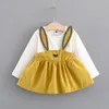 pas cher à la mode enfant en bas âge fille vêtements printemps designer nouveau-né bébé robes mignonnes pour petites filles tenue vêtements 509 Y26988947