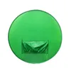 Green Screen Chorma Key Backdrops Background Material Portable Fold Reflector for Live broadcast Video Round 2in1 Chair Panel