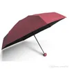 Étui à capsules Parapluie Ultra Léger Mini Parapluie Pliant Parapluie de Poche Compact Protection Solaire Coupe-Vent Pluvieux Ensoleillé Parapluies XDH0624