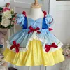 Zomer meisjes lolita prinses baljurk Spaanse baby jurk voor meisje verjaardag doop feestjes jurken kinderenBoutique kleding G1129