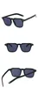 One Piece Candy Color Blue Square Sunglasses pour femmes 2021 Luxury Designer Black Sun Glasses Femme Big Shades Bulk 20pcs Fast Sh4086048