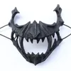 New 3 Colors The Japanese Dragon God Mask Eco-friendly and Natural Resin Mask Animal Theme Party Cosplay Tiger Mask Handmade T200509