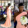 Long Sleeveless Ruffles Prom Dresses 2022 Mermaid Turkey Plus Size Country Style Maid Of Honor Bridesmaid dresses African