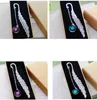 Metal feather luminous twelve constellation bookmarks custom wholesale student gifts cultural and creative gift box