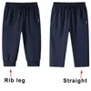 Summer Zip Pockets Sweatshorts Hommes Sportswear Short Breeches Jogger Pantalon S Mâle Solid Coton Casual Shorts Plus Taille 8XL 210716