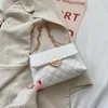 Sacos Crossbody Bordado Thread Pequeno Couro Pu para Mulheres 2021 Tendência Bolsa De Mão Feminina Causal Branded Ombro Bolsas