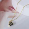 Pendentif Colliers Bijoux Européens Et Américains En Gros Simple Émail Tasse À Thé Petit Collier Femme Pour Cadeaux De Fête