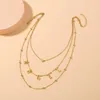 Chains Exquisite Gold Anti-slip Sunglasses Chain For Women Pearl Star Heart Beads Mask Glasses Lanyard Anti-drop Jewelry Accessories