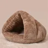 2019 Pet Dog Cat Triangle Bed House Warm Soft Mat Bedding Cave Basket Kennel Washable Nest Y200330 741 K2