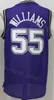 Eski Basketbol Jason Williams Jersey 55 Chris Webber 4 De Aaron Fox 5 Retro Tümü Dikişli Siyah Mavi Beyaz Mor Kırmızı Takım Rengi Nefes Alabilir Spor Taraftarları İçin Dikiş