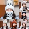 Beanie/Totenkopfkappen Winter Strickmütze für Frauen Mützen Herbst Verdickung Gehörschutz Camping Maske Wanderschals Rosa Rot Sets Delm22