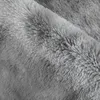 Tapis gris teinture de cravate peluche douce s pour salon chambre tapis de sol anti-dérapant tapis d'absorption d'eau