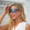 Óculos de sol 2021 Steampunk All-Inclusive à prova de vento feminino uma peça protetora FF na moda
