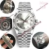 8 kleur waterdichte vrouwen kijken lady maat 36mm klassiek meisje Romeinse cijfers polshorloge automatische mechanische beweging horloges308b