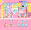 CT-850 Écouteurs BLUETOOTH Nouveau Mignon Écouteurs Arc-En-Ciel Bluetooth Stéréo Casque Ultra-longue Veille pour Les Enfants