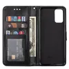 Mobiltelefonhus Crazy Horse Plånbok Läder Flip Fodral för iPhone 13 Pro max 11 12 Mini Samsung S21 A12 A32 A52 A72 A22 A51 A71 Hållare Kredit ID-kortplats