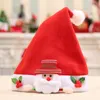 Kapelusz Boże Narodzenie dla dzieci Santa Claus Snowman Reindeer Niedźwiedź Xmas Nowy Rok Dekoracje Party Supplies Phjk2111