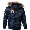 Jaqueta de inverno de dimusi cenas de inverno de espessura algodão térmico jaqueta parka masculino com capuz de pele quente parques táticos parques hommeta035 t200117