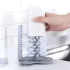 Tasses céramique verre facile à utiliser brosse de nettoyage cuisine bouteilles nettoyant café lait tasses cuisine rouleau vaisselle brosse à laver