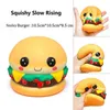 New Fashion Jumbo Cute Popcorn Cake Hamburger Squishy Lento aumento Spremere Giocattolo Profumato Sollievo dallo stress per Kid Fun Gift Toy Y1210