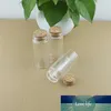 24 Teile/los 37*90mm 70 ml Mini Glasflaschen Lagerung winziges Glas für Gewürzkorken würzige Flasche Süßigkeiten Container Fläschchen mit Korken