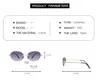 Fashion Street Style Personalized Sunglasses European and American Trend Round Rimless Cut-edge Men Women Sun Glasses with Box