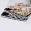 Luxury Cartoon Scrawl Creative Design Fodraler Stitch Glitter Diamond Bumper TPU Väska till iPhone 12 11 Pro XR XS Max X 8 7 6 SE2