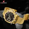 Mens Sport Watches Luxury Gold Quartz Steel Strap Waterproof Military Digital Wrist Watch Clock Relogio Masculino 2021 F34r32