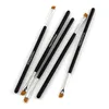 Bigodino ciglia 5 pz / set sopracciglio nero inclinato inclinato angolato spazzola eyeliner eyeliner eyeshadow Eye Brow Tool Strumento di Trucco Donne professionali Strumenti cosmetici