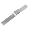 Watch Bands Silver/Black/Rose Gold 18/20/22mm Mesh Stainless Steel Deployment Buckle High Quality Straps Replacements Band