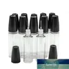 10 pcs 10ml 15ml Pet Vazio Refilleable Garrafa Garrafa-gotas Garrafa de gotas para ego, e líquido, frascos de agulhas pequenas plásticas claras