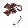 Галстуки на шею, галстук-бабочка, японская униформа JK, студенческая полоса, студенческий стиль, прочность для девочек, оптовая продажа с фабрики